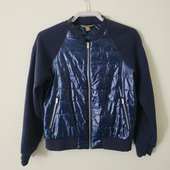 Tommy Bahama Jackets & Blazers - Tommy Bahama Aruba Quilted Full-Zip Jacket Womens Size S/P Navy Blue TW515525